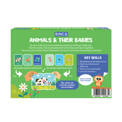 FLASH CARDS ANIMALS & THEIR BABIES