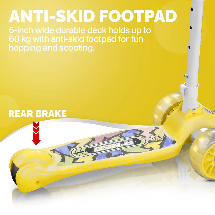 Tygatec Zoomer 3 wheel ( Color Yellow )