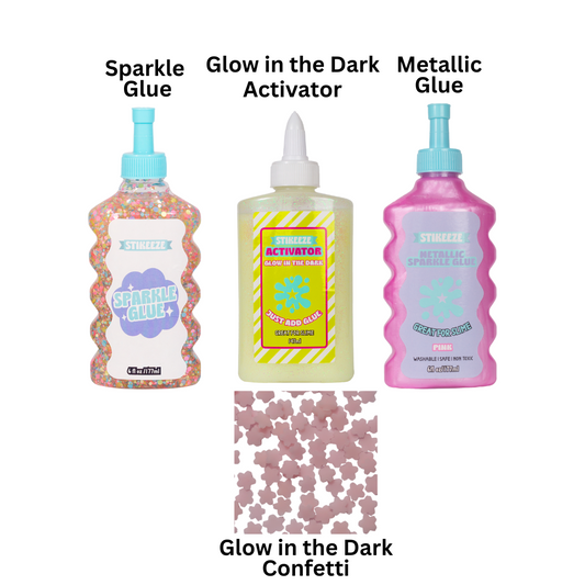 The One Step  Glow in the Dark Slime Bundle | Pop Surprise