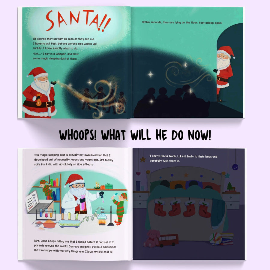 Santa's Visit to our House