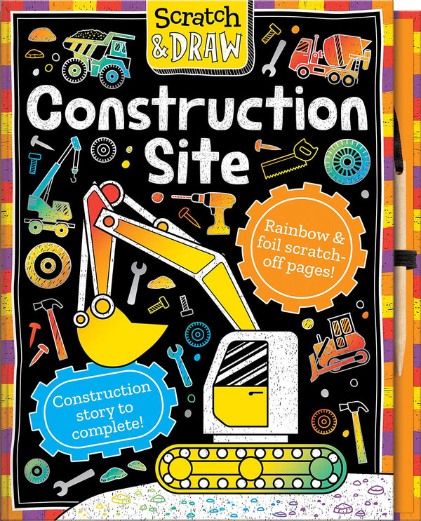 Scratch and Draw: Construction Site | 5 Years & Up