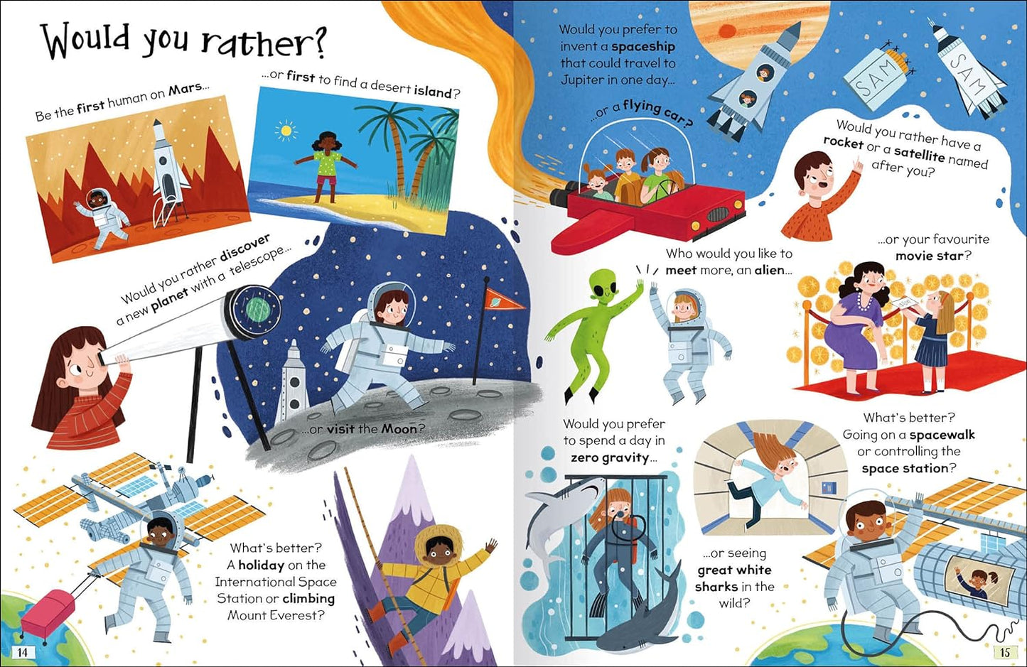 Curious Questions & Answers about Space Machines