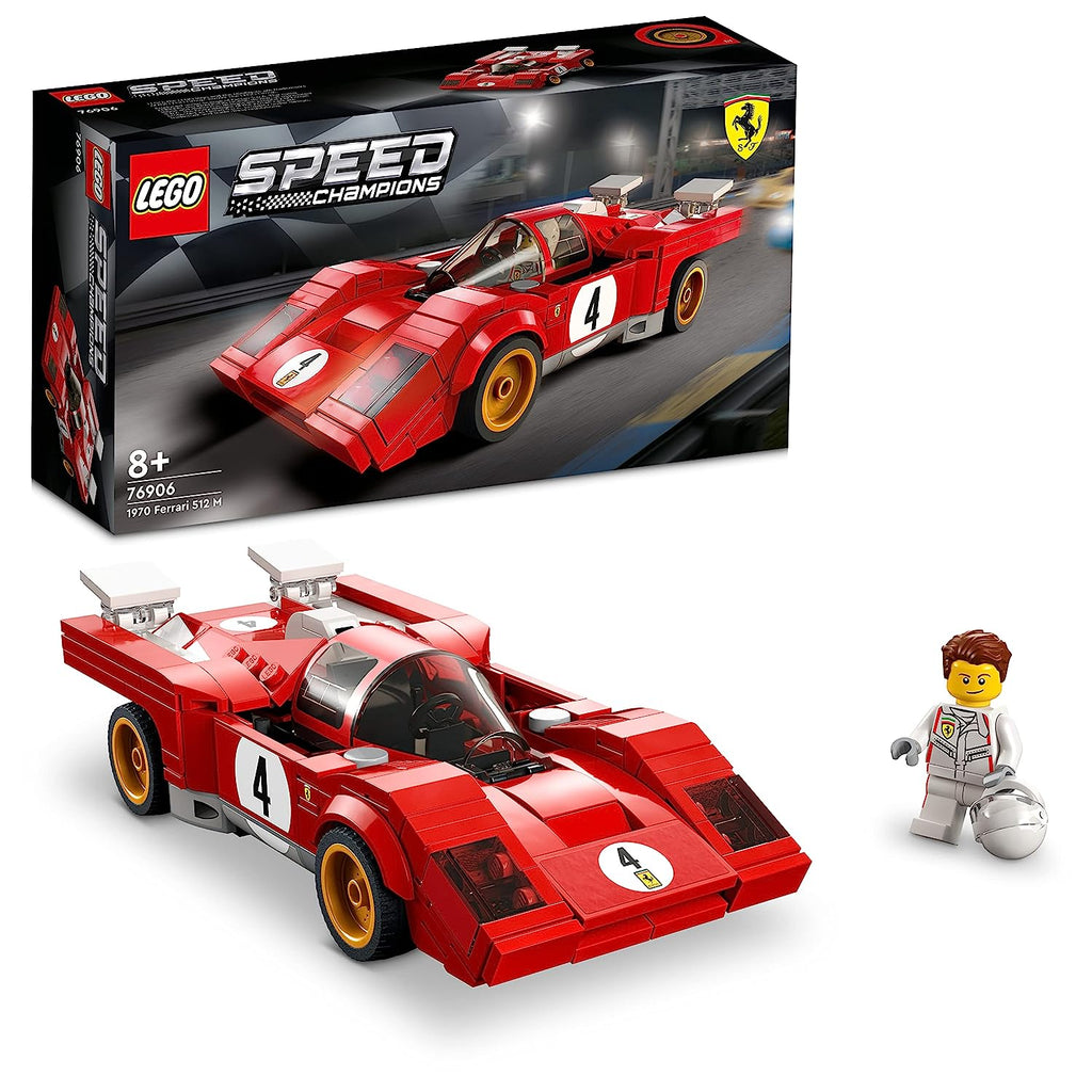 LEGO Speed Champions 1970 Ferrari 512 M Building Kit (291Pieces)