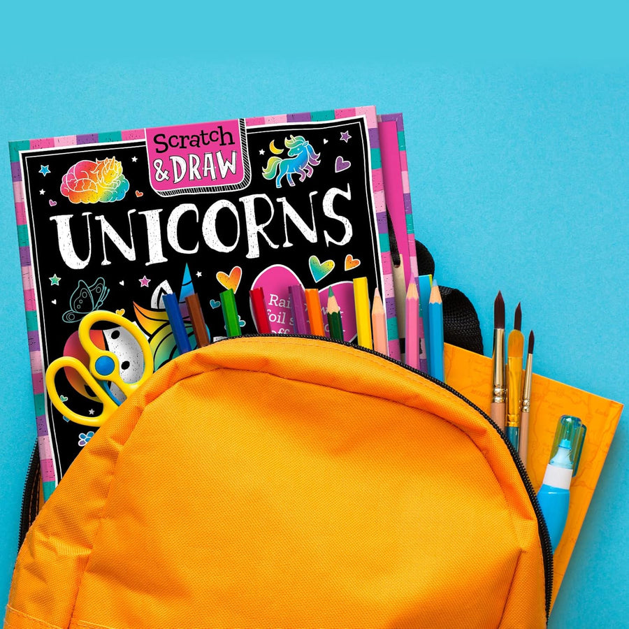 Scratch and Draw: Unicorns| 5 Years & Up