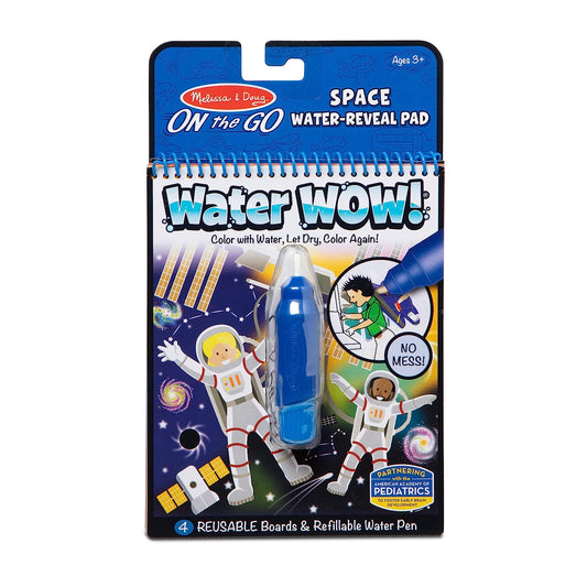 Water Wow! Space - Reusable Water-Reveal Colouring Activity Pad