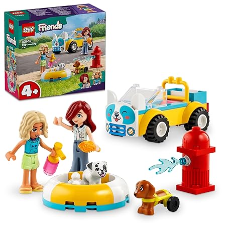 LEGO Friends Dog-Grooming Car, Vehicle Playset 42635 Building Blocks Toys for 4+ Gift for Boys and Girls