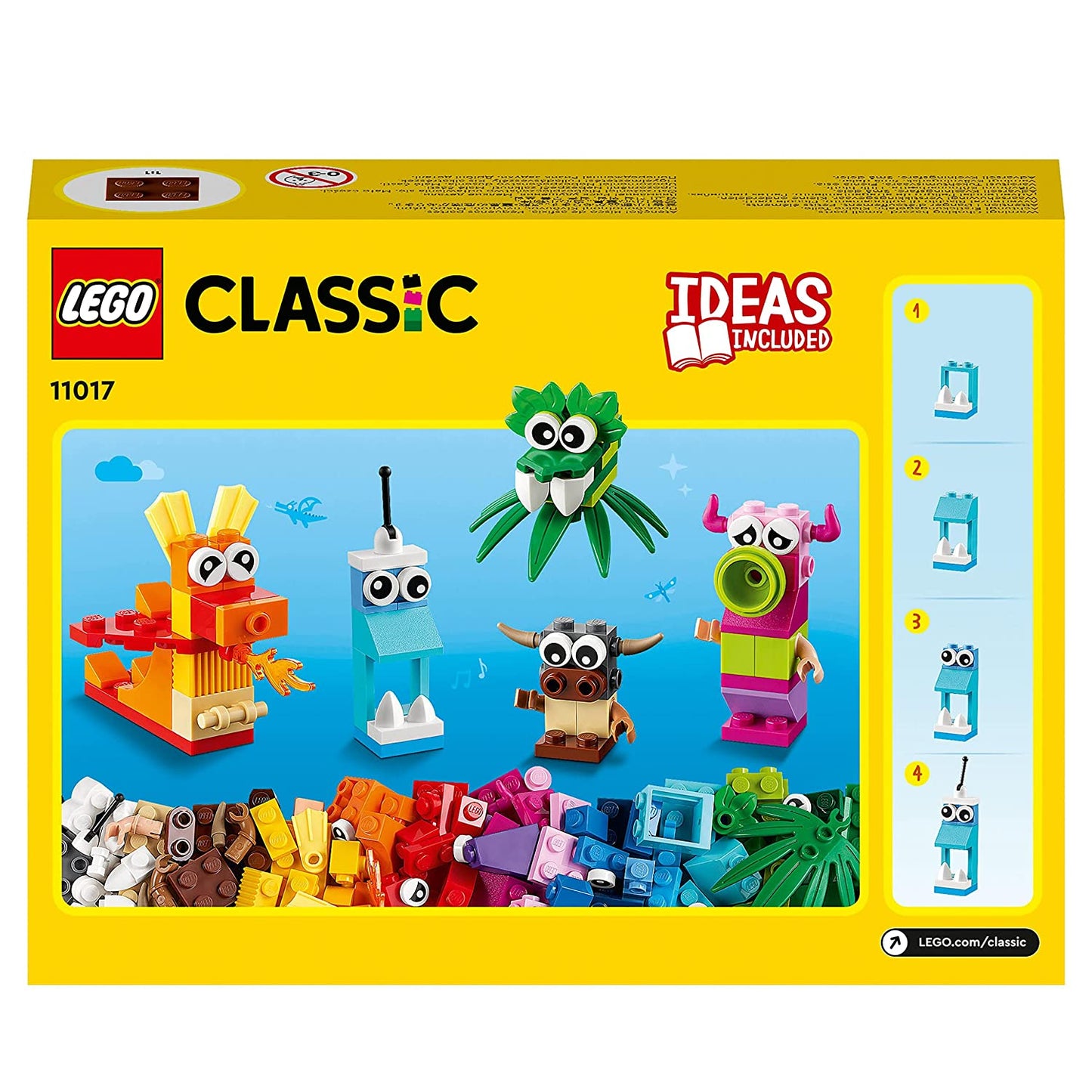 LEGO Classic Creative Monsters Building Kit