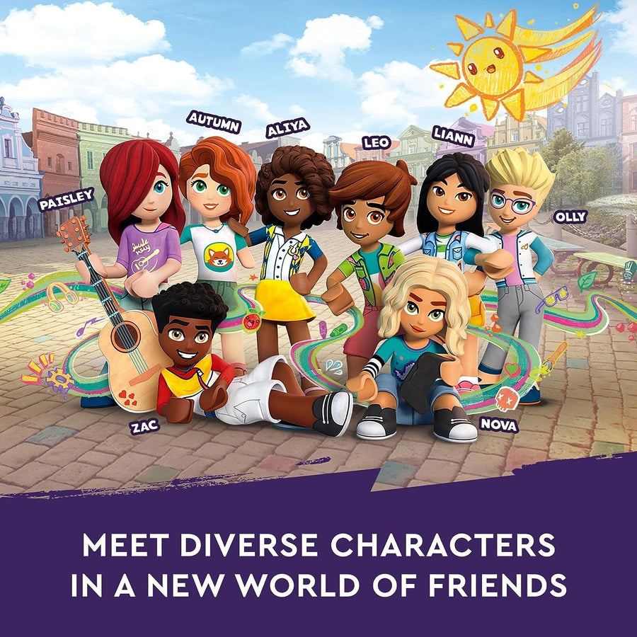 LEGO Friends Downtown Flower and Design Stores Building | 12 Yrs+