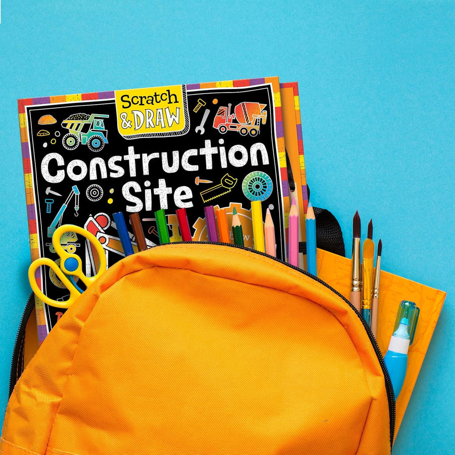 Scratch and Draw: Construction Site | 5 Years & Up