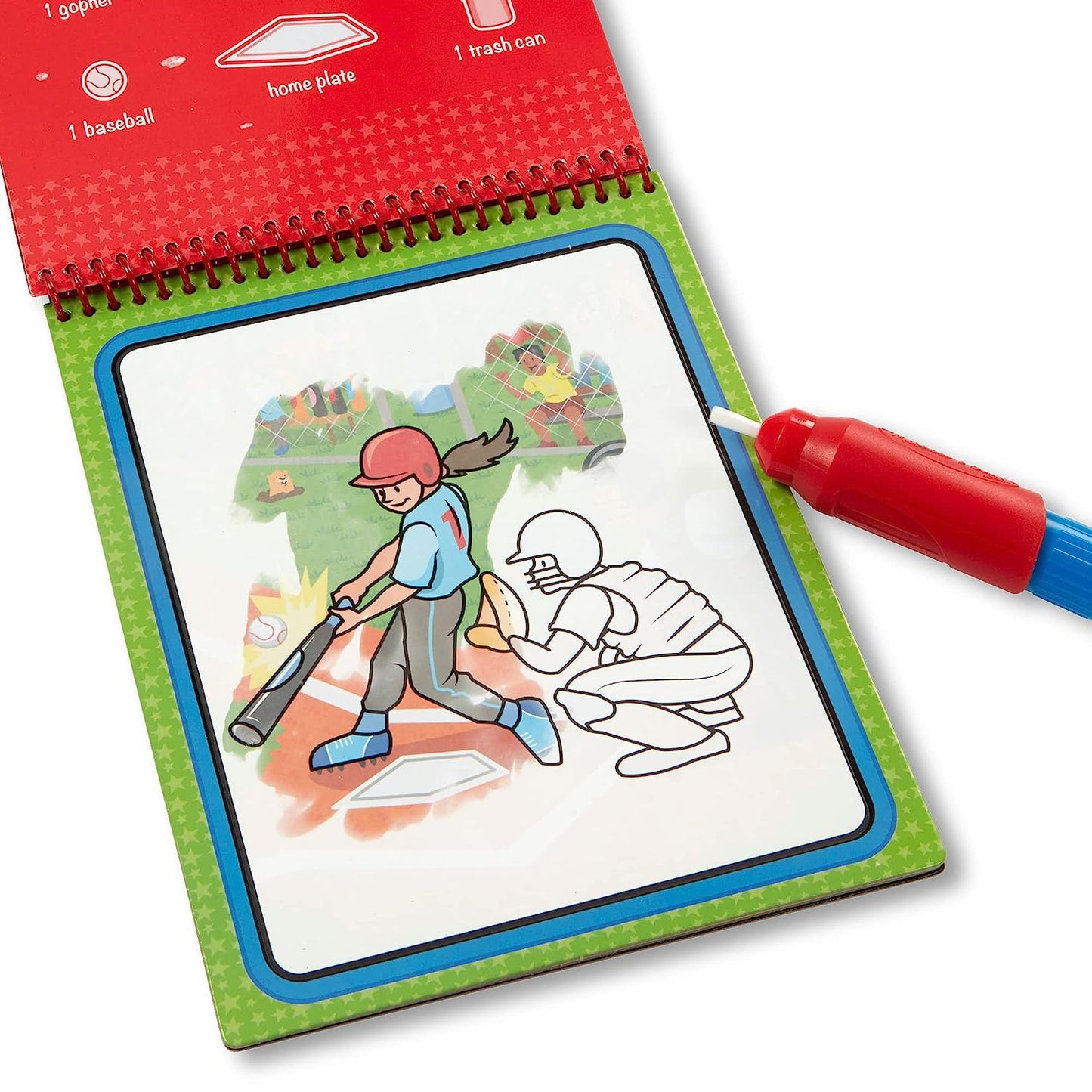 Water Wow! Sports - Reusable Water-Reveal Colouring Activity Pad