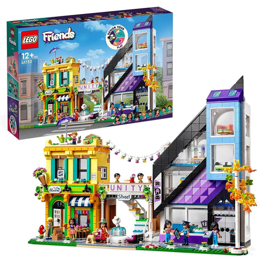 LEGO Friends Downtown Flower and Design Stores Building | 12 Yrs+