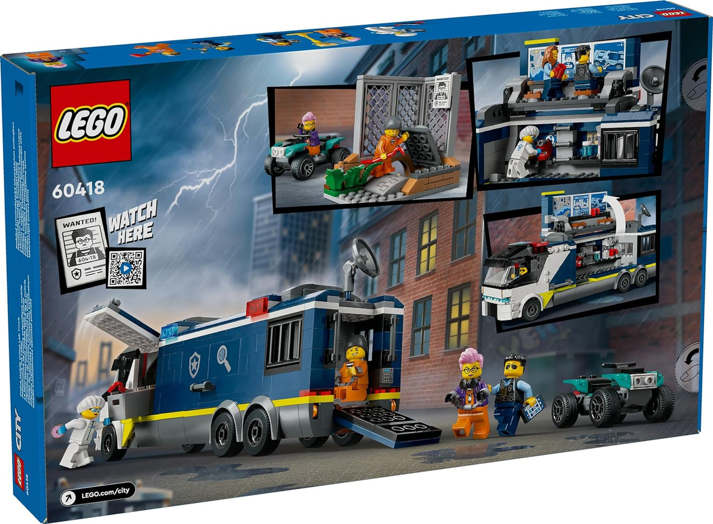 LEGO City Police Mobile Crime Lab Truck | 7 Years+