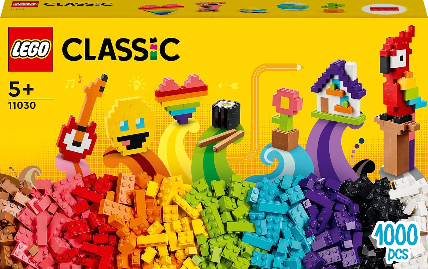 LEGO Classic Lots of Bricks  Building Toy Set 1000 Pieces