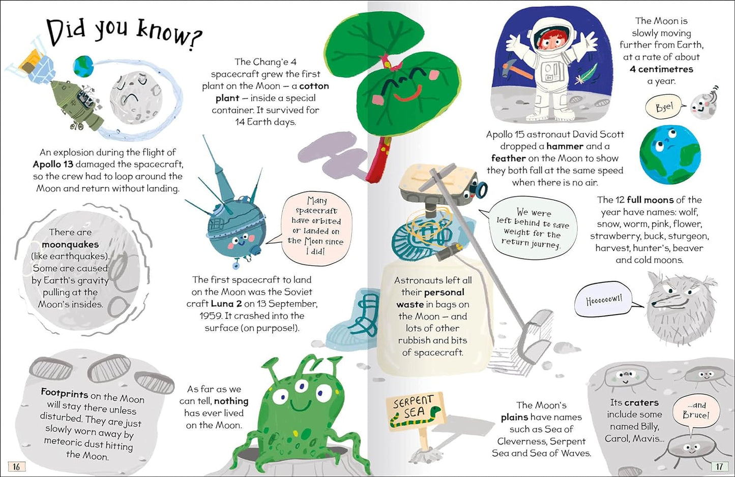 Curious Questions & Answers about The Moon