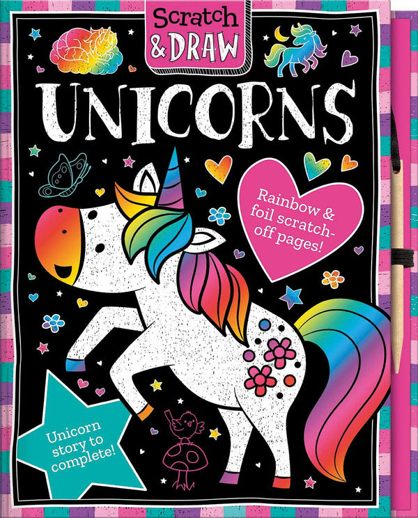 Scratch and Draw: Unicorns| 5 Years & Up