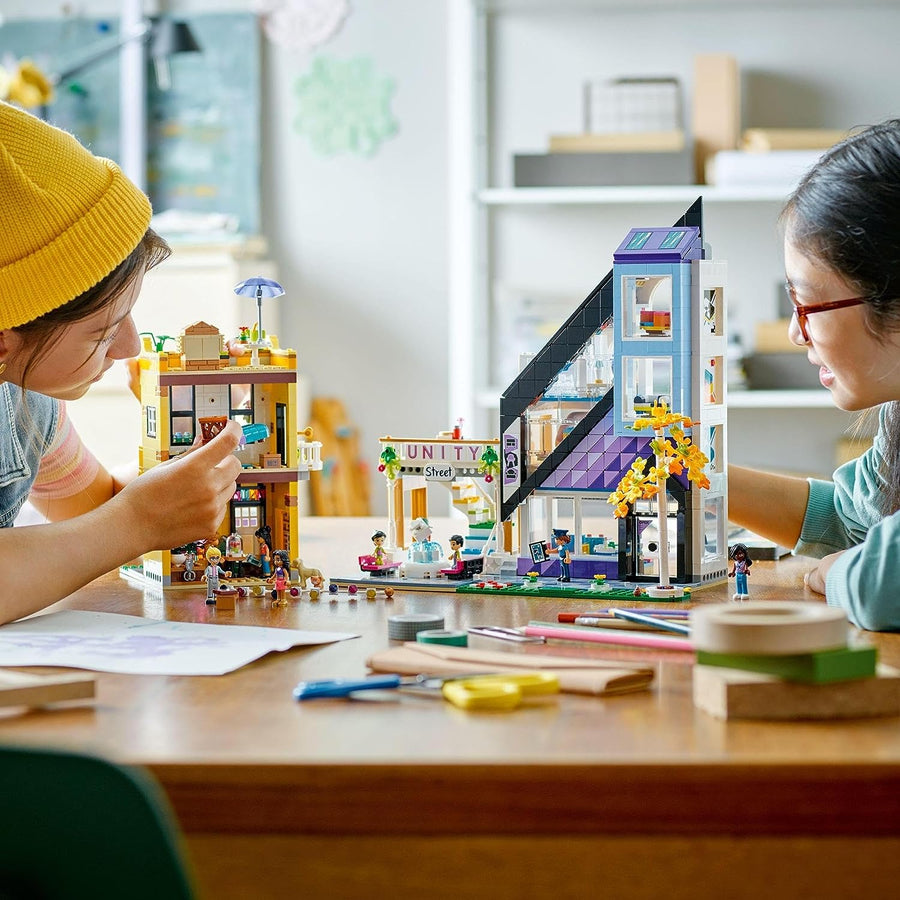 LEGO Friends Downtown Flower and Design Stores Building | 12 Yrs+