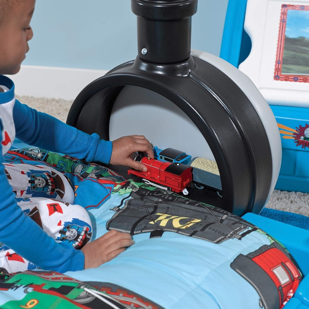 STEP2 THE TRAIN TANK ENGINE TODDLER BED