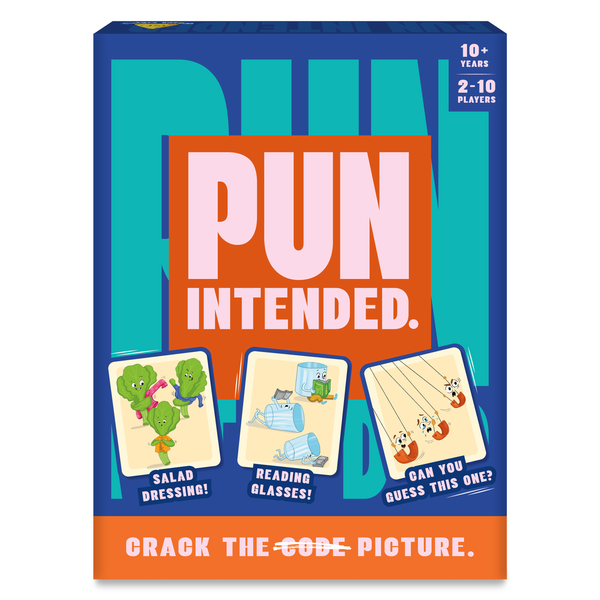 Pun Intended | 10 Years+ | 2-10 Game Players