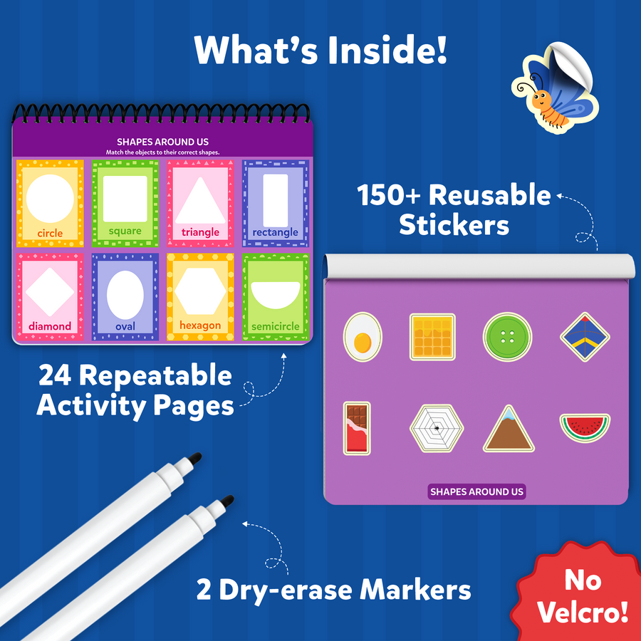 Busy Book for Preschoolers | 3-6Years