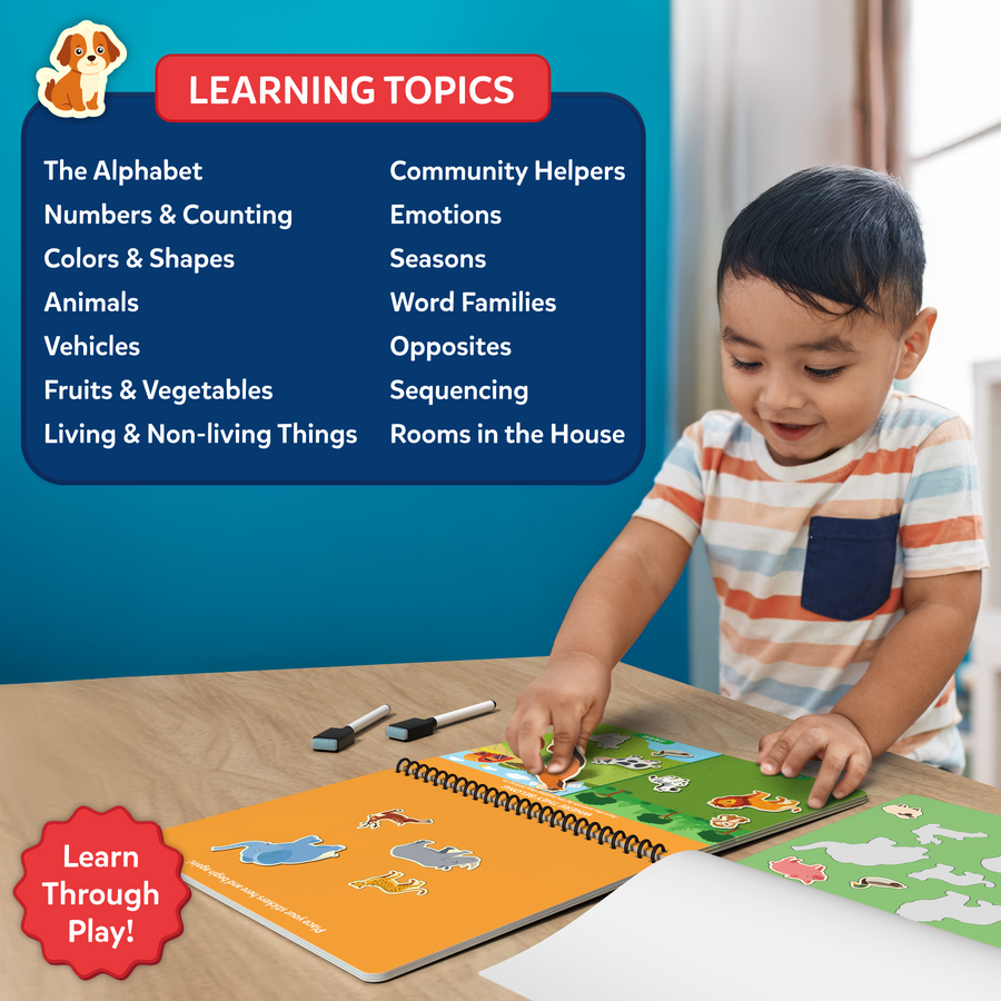 Busy Book for Preschoolers | 3-6Years