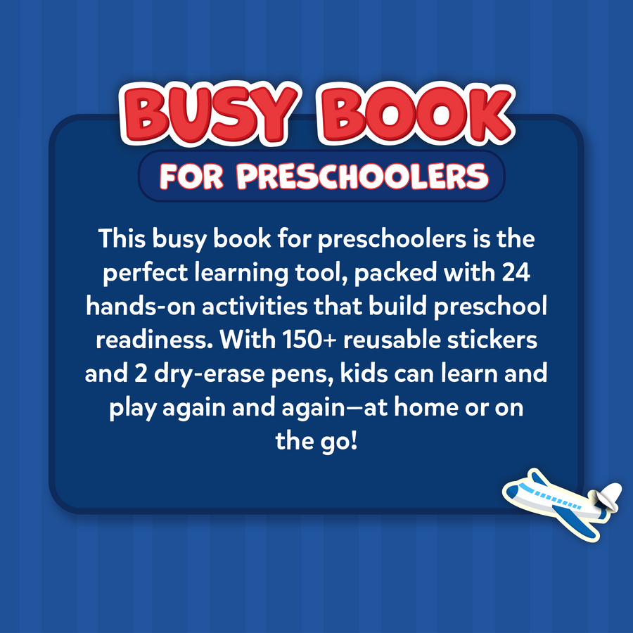 Busy Book for Preschoolers | 3-6Years