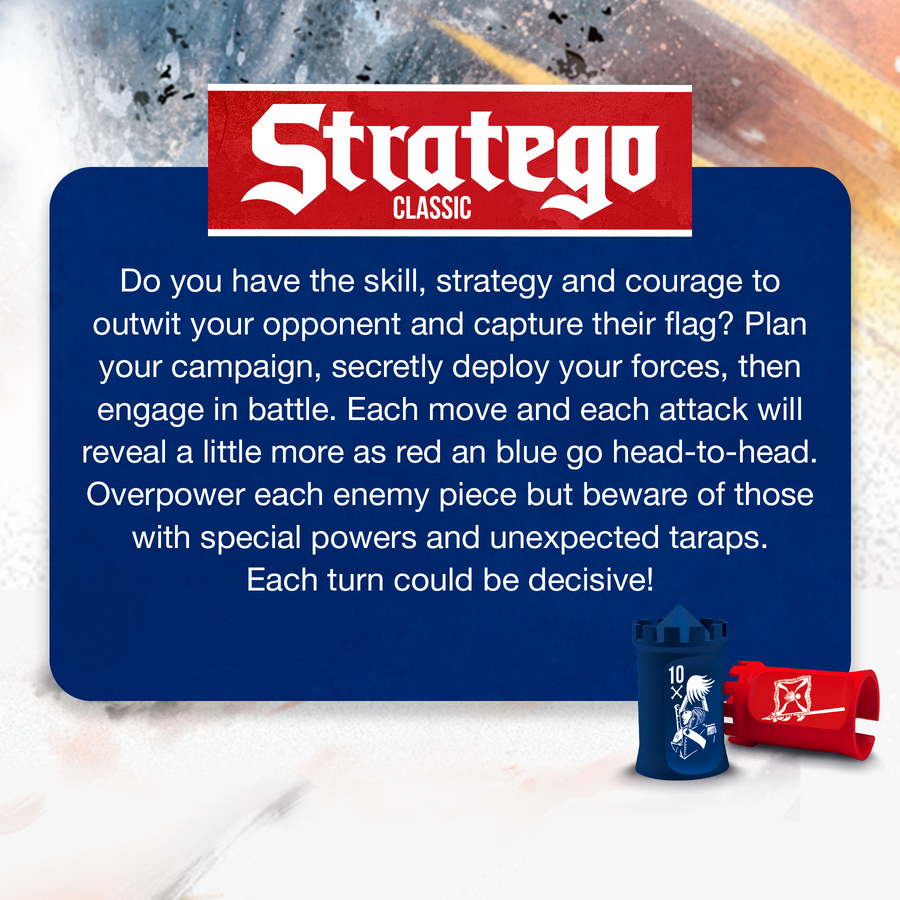 Stratego Classi | 8 Years+ | 2+ Player Game