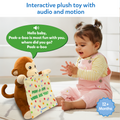 Peek-a-boo Monkey Mischief | 12 months+ 1 Battery-Operated Interactive Plush Toy