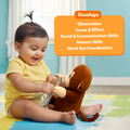 Peek-a-boo Monkey Mischief | 12 months+ 1 Battery-Operated Interactive Plush Toy