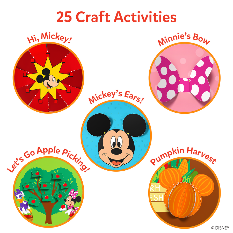 Snip Snip | Mickey Clubhouse | 3 Years+ Crafting Activity Kit