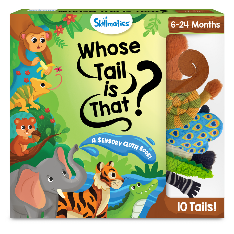 Whose Tail Is That? | 6 Months + Soft Sensory Book