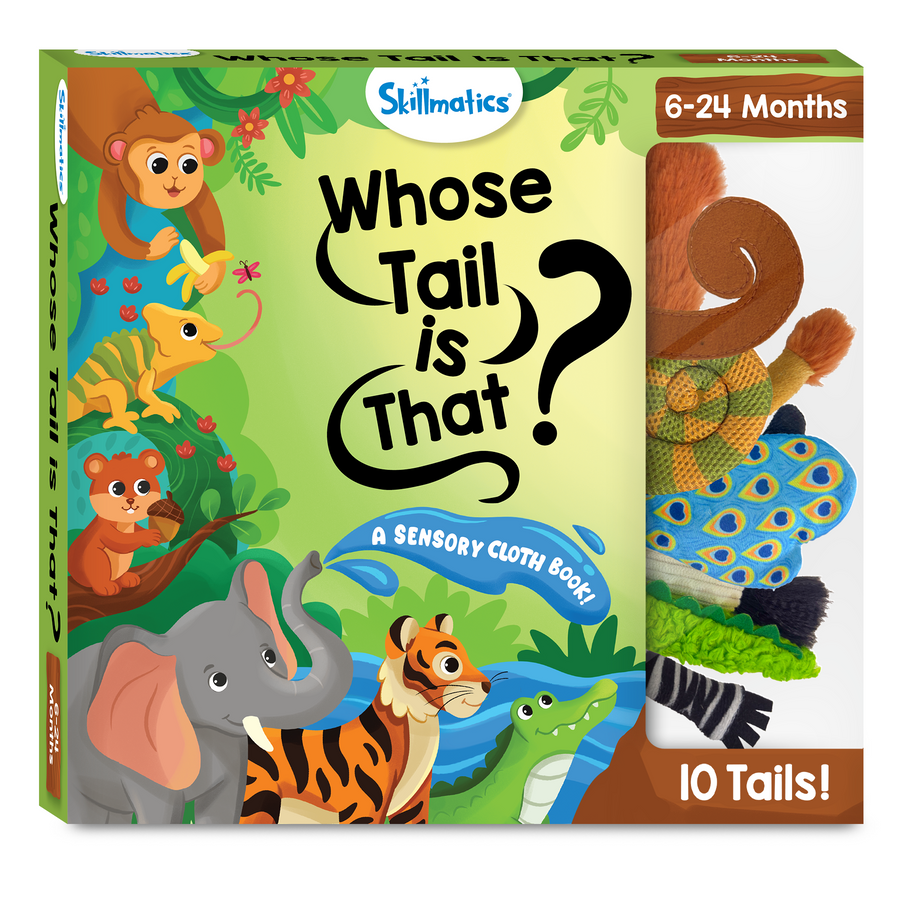Whose Tail Is That? | 6 Months + Soft Sensory Book