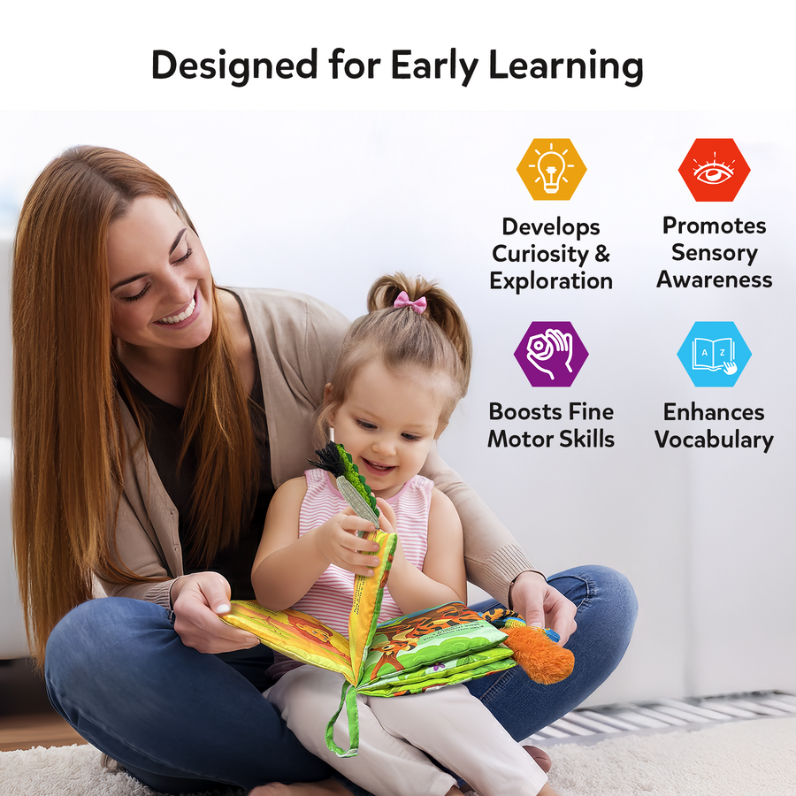Whose Tail Is That? | 6 Months + Soft Sensory Book