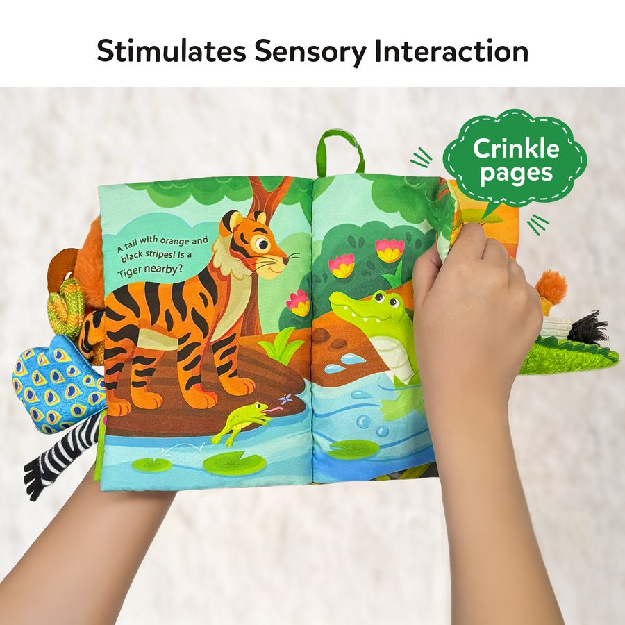 Whose Tail Is That? | 6 Months + Soft Sensory Book