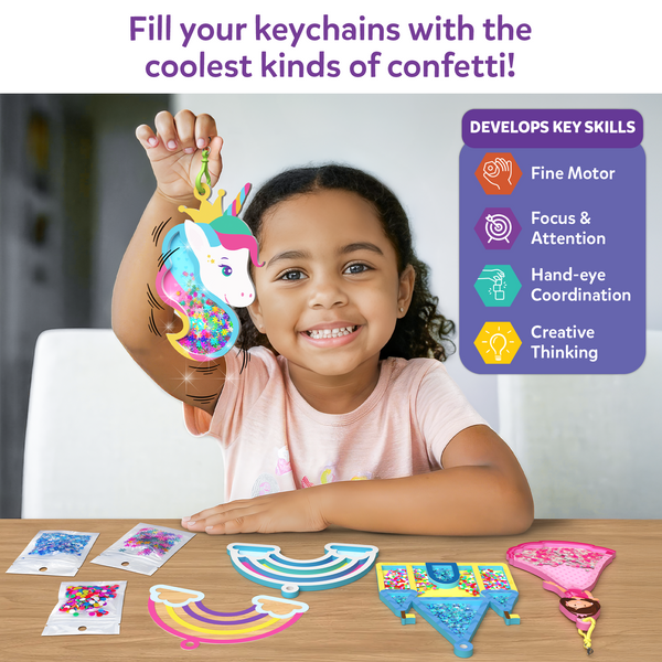 Shake it’s | Unicorn & Princess | 4 Years + | Keychain Making