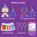 Shake it’s | Unicorn & Princess | 4 Years + | Keychain Making