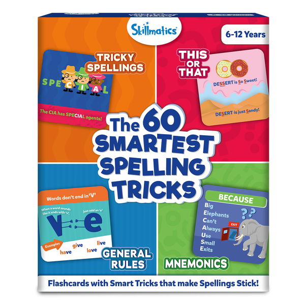 The 60 Smartest Spelling Tricks | 6 Years+ Spelling Cards