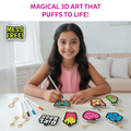 Aqua Puffs - Girl Power | 4Years+ Keychain Making Kit