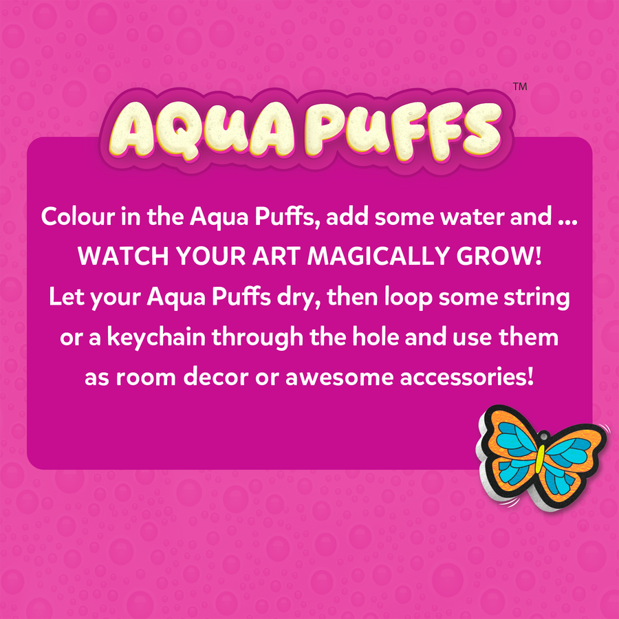 Aqua Puffs - Girl Power | 4Years+ Keychain Making Kit