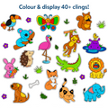 Color Clingz - Amazing Animals | 3Years+ Window Stickers Activity Kit