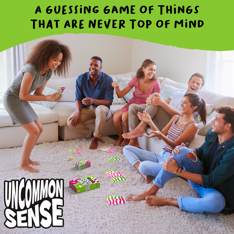 Uncommon Sense | 10 Years+ | 4 Players and up