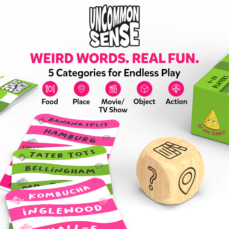 Uncommon Sense | 10 Years+ | 4 Players and up