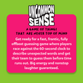 Uncommon Sense | 10 Years+ | 4 Players and up