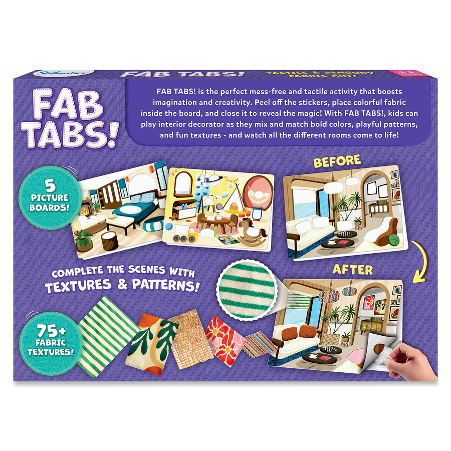Fab tabs | Design your Dream home | 4 Years + | Craft Kit for Kids