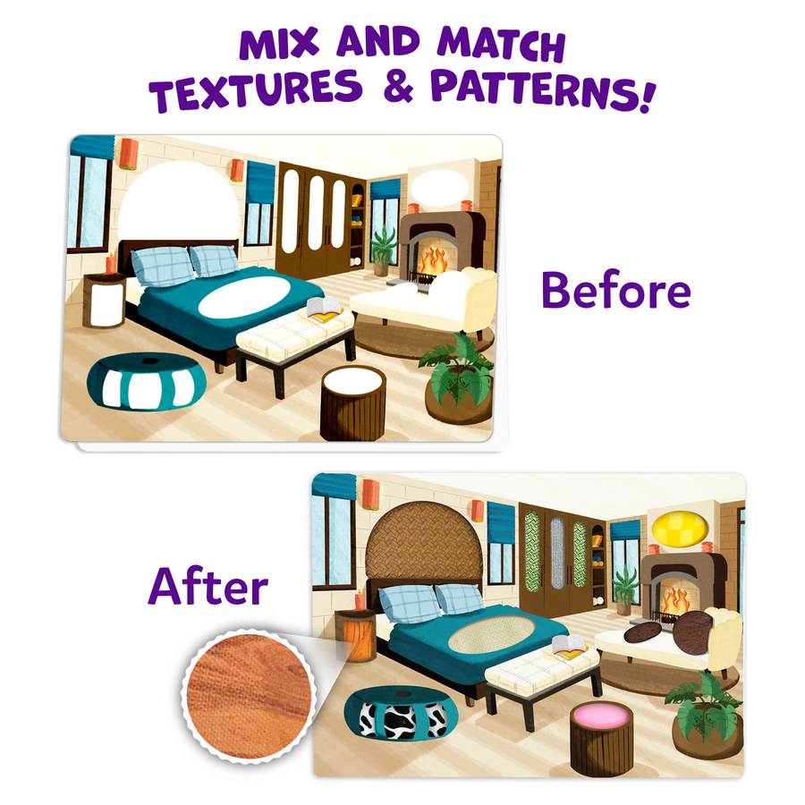 Fab tabs | Design your Dream home | 4 Years + | Craft Kit for Kids