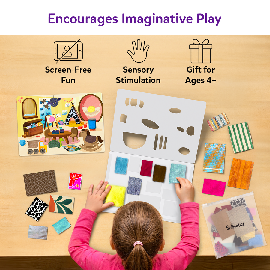 Fab tabs | Design your Dream home | 4 Years + | Craft Kit for Kids