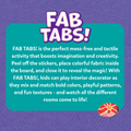 Fab tabs | Design your Dream home | 4 Years + | Craft Kit for Kids