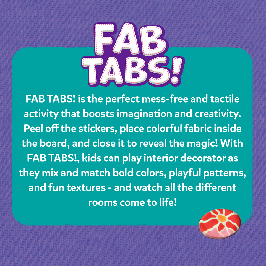 Fab tabs | Design your Dream home | 4 Years + | Craft Kit for Kids