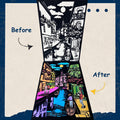 PEPPLAY VELVET COLOURING POSTERS - CITY ON WATER