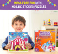 PEPPLAY MOSAIC STICKER BY NUMBER - CIRCUS CARNIVAL