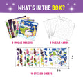 PEPPLAY MOSAIC STICKER BY NUMBER - MAGICAL UNICORN